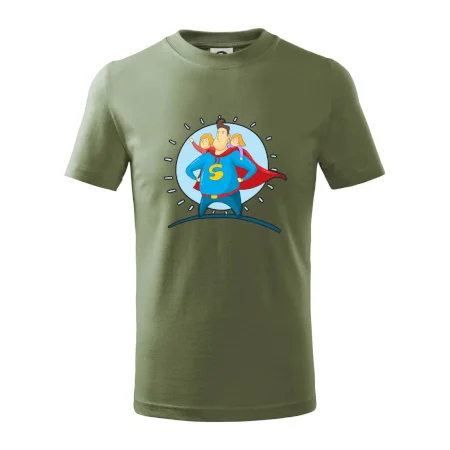 Táta superman - holka a holka