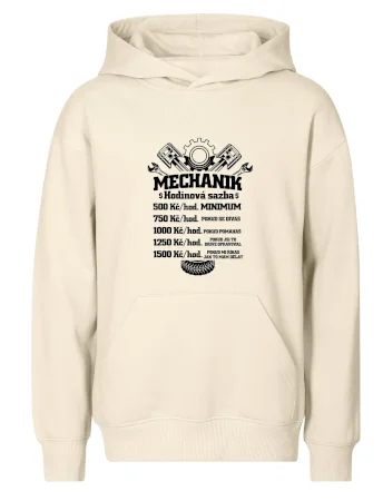 Mechanik - hodinová sazba