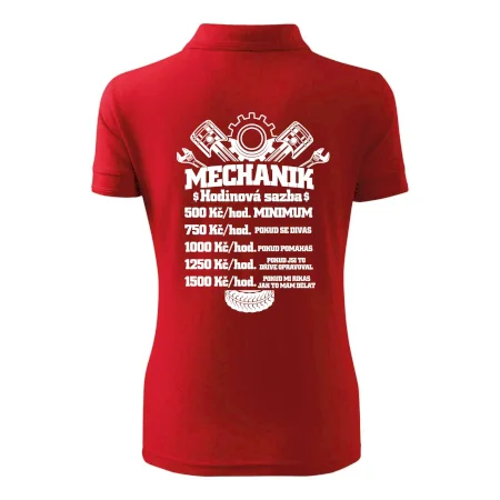 Mechanik - hodinová sazba