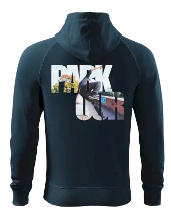 Parkour nápis ve městě
