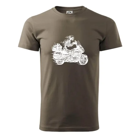 Cestovní motorka kostra