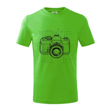 Nákres starý fotoaparát
