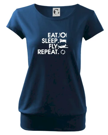 Eat sleep fly repeat