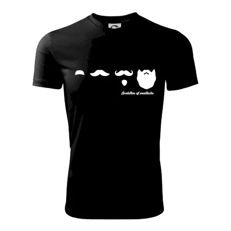 Evolution mustache