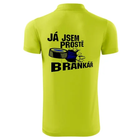 Ja jsem prostě brankář hokej