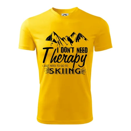 I dont need therapy - Skiing