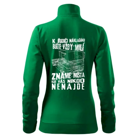 K řidiči náklaďáku buďte vždy milý