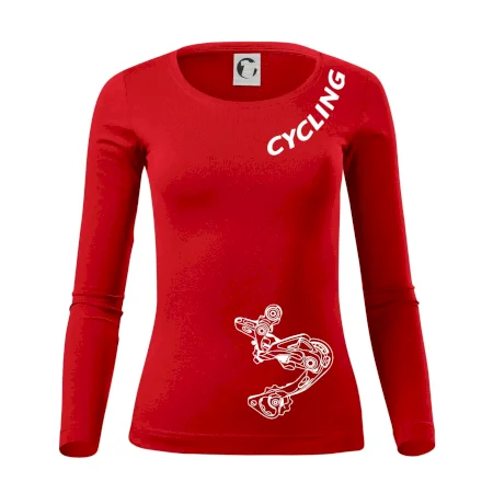 Cycling nápis šikmo