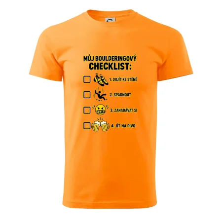 Můj boulderingový checklist