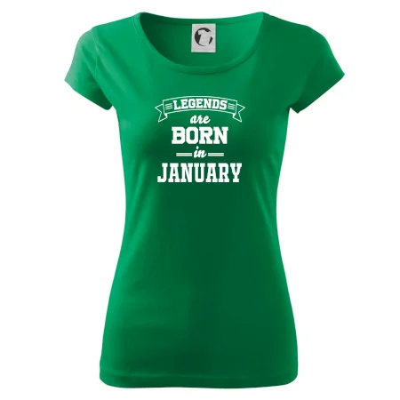 Legends are born in January