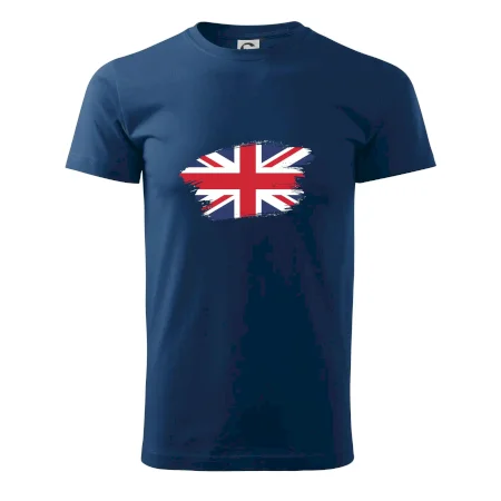 Britská vlajka roztrhaná