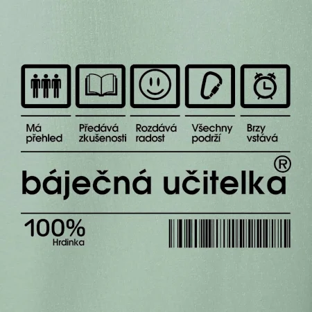 Čárový kód  - Báječná učitelka