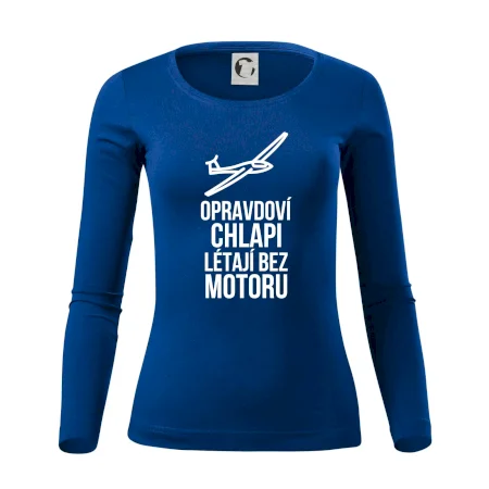 Opravdovi chlapi létají bez motoru