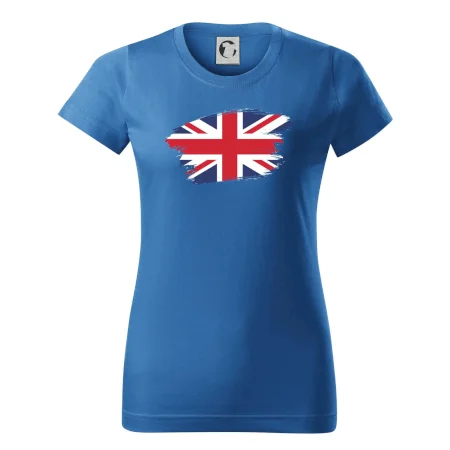 Britská vlajka roztrhaná