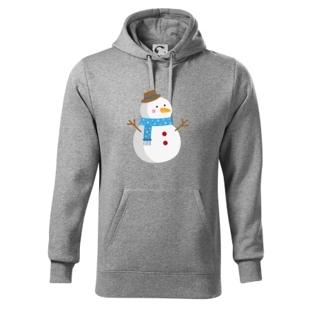 Sněhulák se šálou