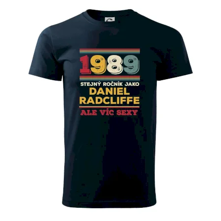 1989 stejný ročník jako Daniel Radcliffe