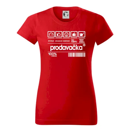 Čárový kód - Prodavačka
