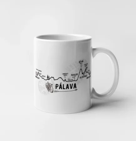Profil kopců - Kolem Pálavy
