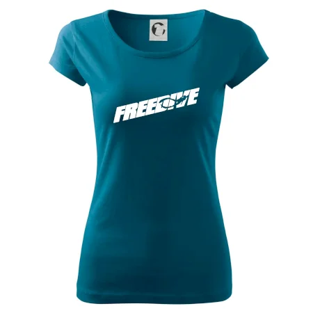 Freedive - nápis s potápěčem