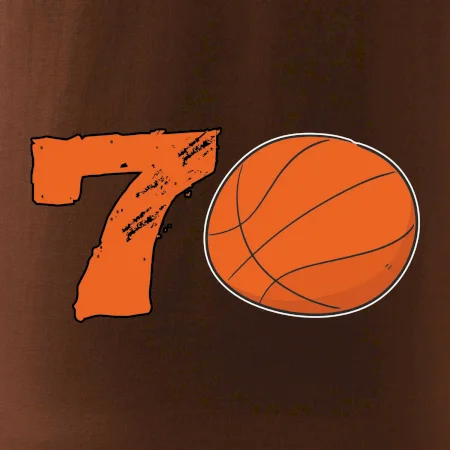Basketball kulaté narozeniny 70