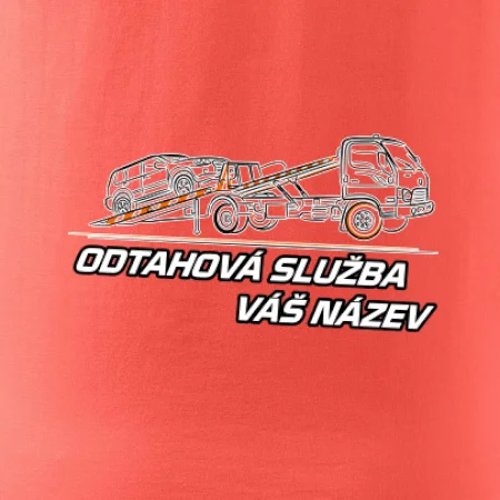 Odtahová služba - nakládání auta