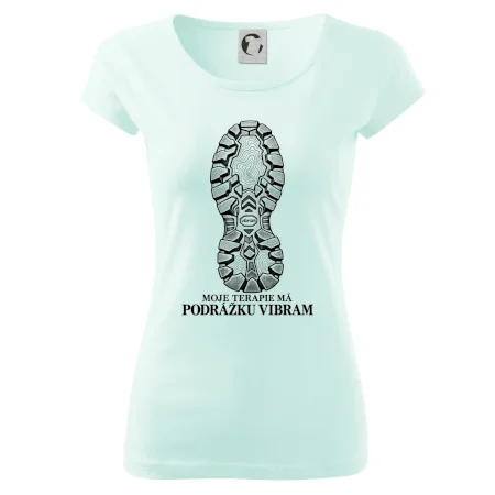 Moje terapie má podrážku Vibram