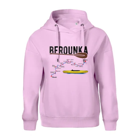 Mapa řeky Berounky