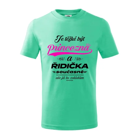 Je těžké být princezna - řidička