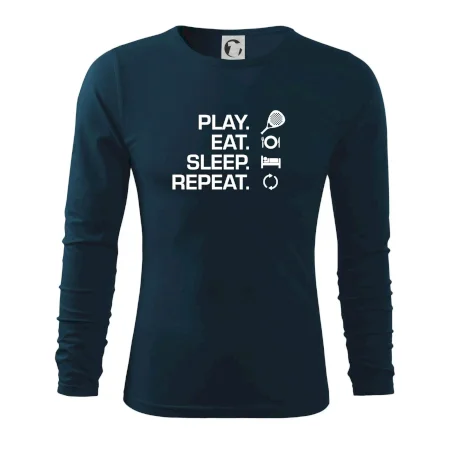 Play eat sleep repeat padel