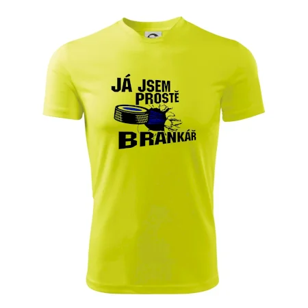 Ja jsem prostě brankář hokej