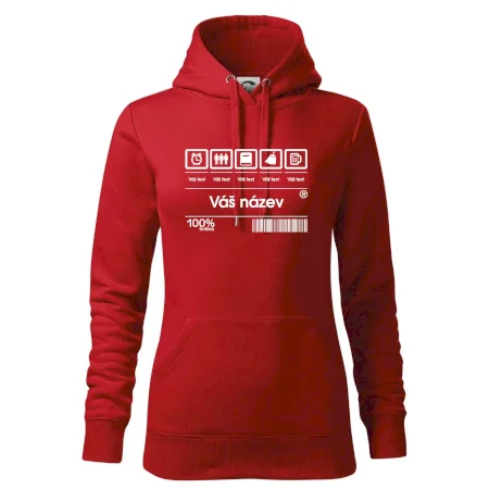 Čárový kód - Vlastní text