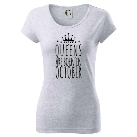 Queens are born in October
