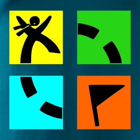 Geocaching logo barevné