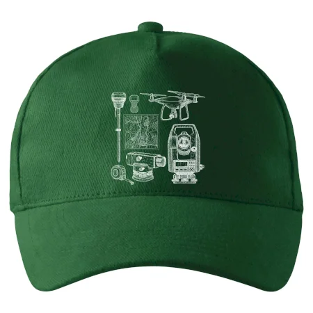 Geodet teodolit dron