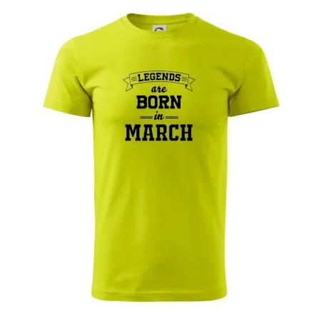 Legends are born in March