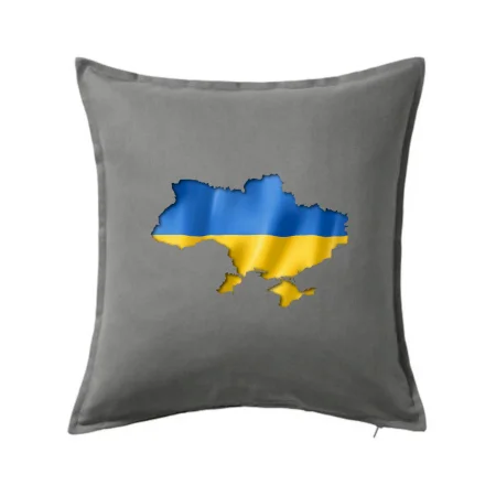 Ukrajina vlajka mapa