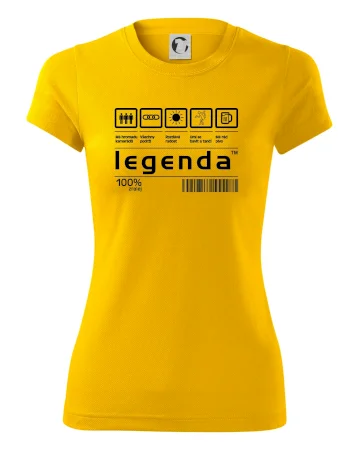 Čárový kód - Legenda