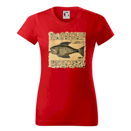 Egyptské hieroglyfy ryba