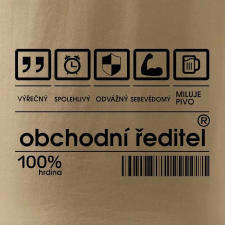 Čárový kód - Obchodní ředitel