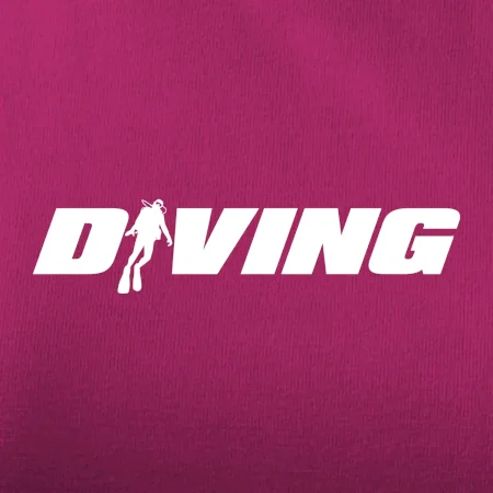 Diving nápis potápěč