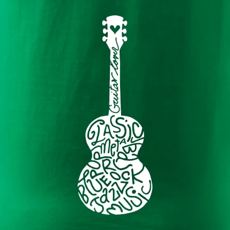 Kytara - názvy hudebních stylů