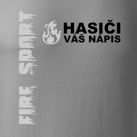 Hasiči REFLEXNÍ (oheň, Firesport, název sboru - vlastní nápis)