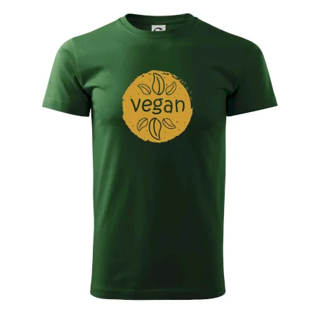 Vegan hnědá kruh