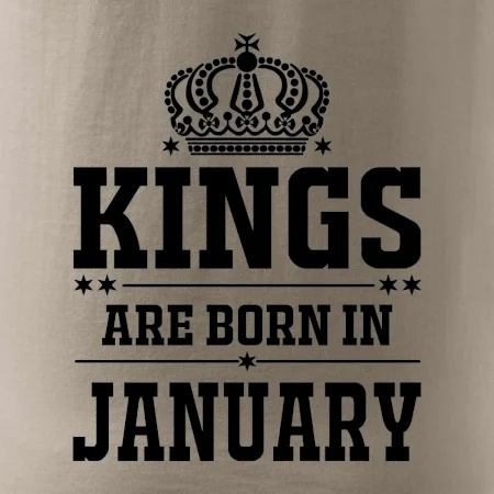 Kings are born in January