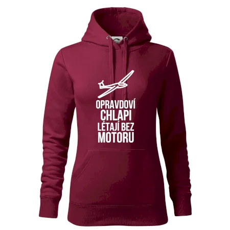 Opravdovi chlapi létají bez motoru