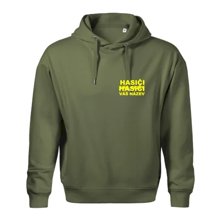 Hasiči - žlutý nápis - váš název sboru