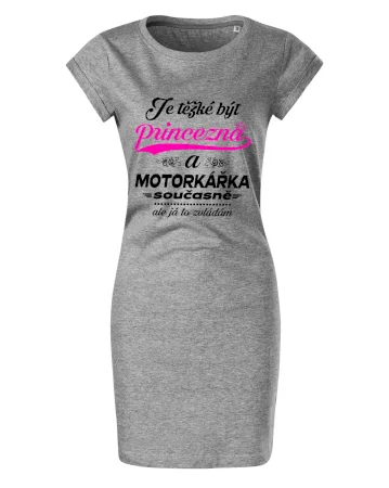 Je těžké být princezna - motorkářka
