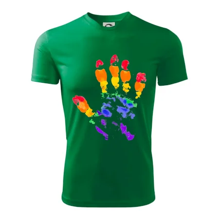 LGBT hand print