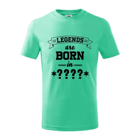 Legends are born in vlastní ročník