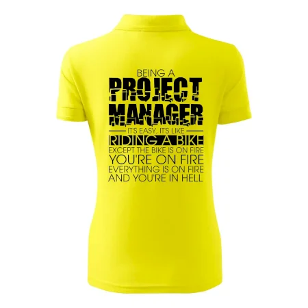 Being A Project Manager - bike